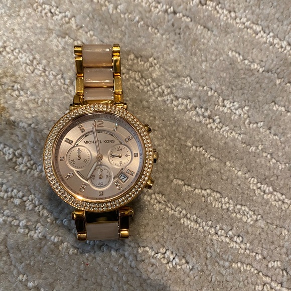 MICHAEL Michael Kors Gold and Silver Women\'s Watch main image 4